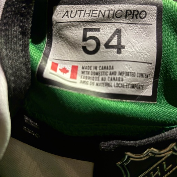 Fanatics Victory Green Authentic Pro Jersey Sz 54 XL - Picture 10 of 11